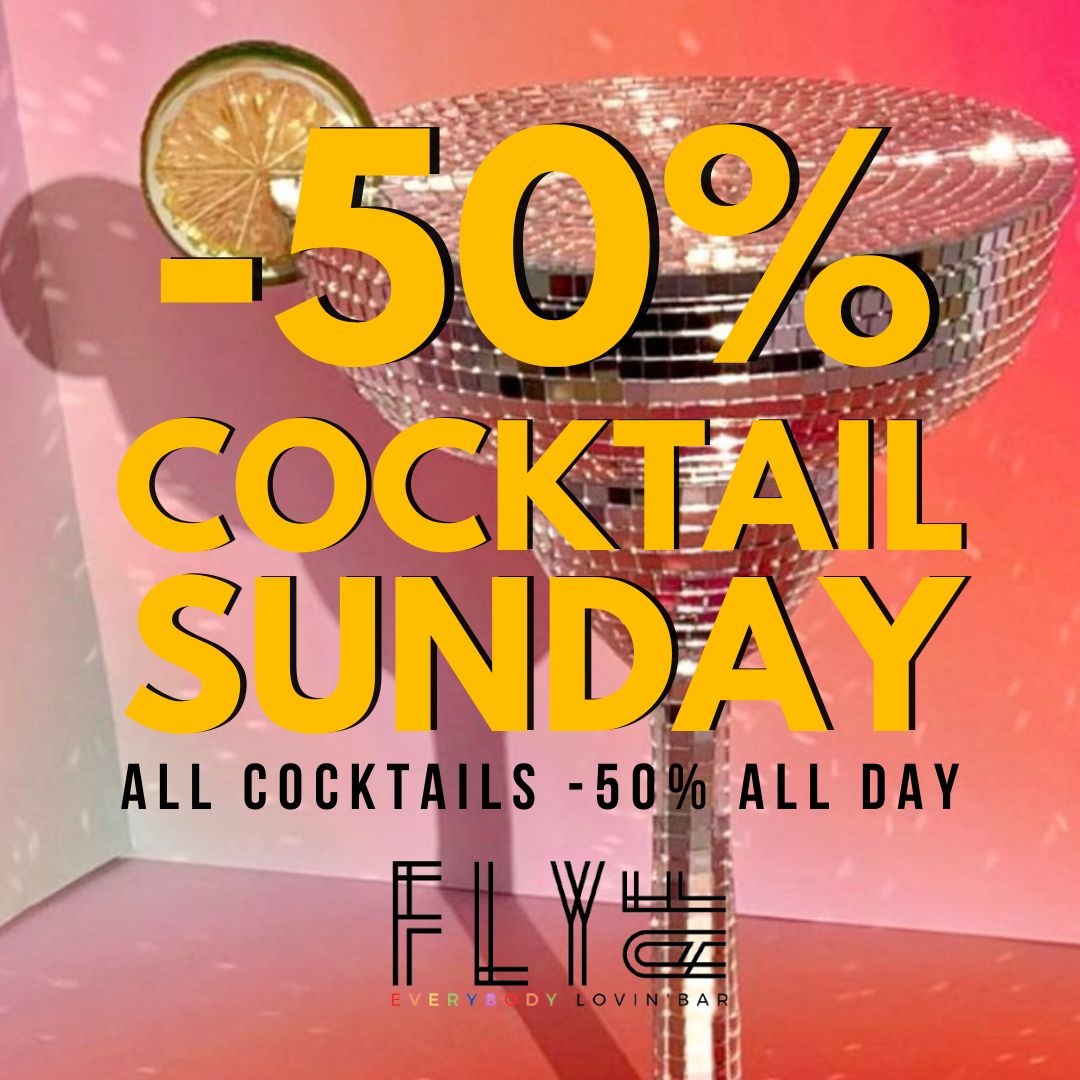 FlyAF bar -50$ Cocktail Sundays