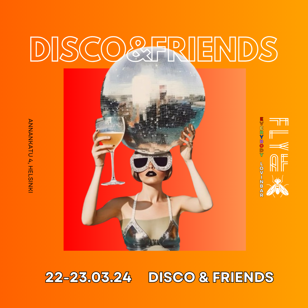 FlyAF Bar is throwing the ultimate Disco & Friends weekend, let's kick back, soak in the funky beats. Bring your crew and let's paint the town with our vibrant energy! 🌟