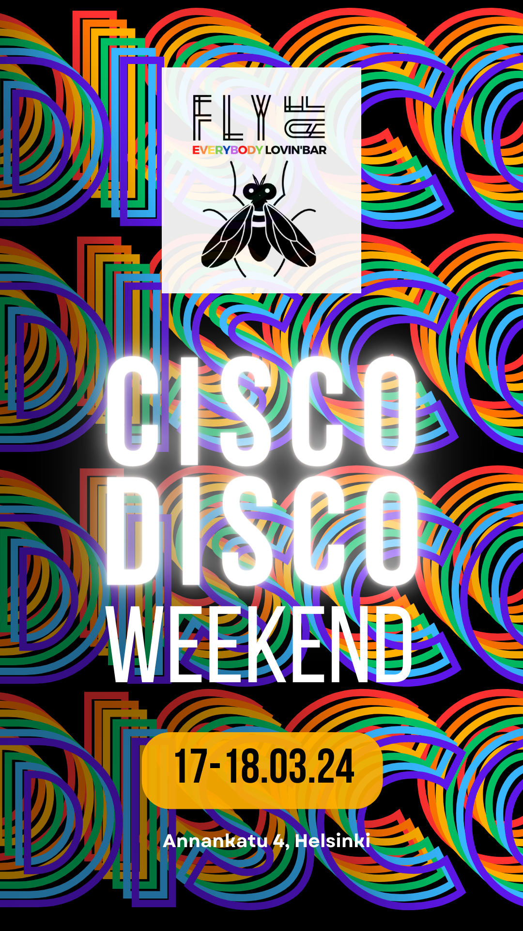 best weekend parties in helsinky flyaf bar, cisco disco weekend